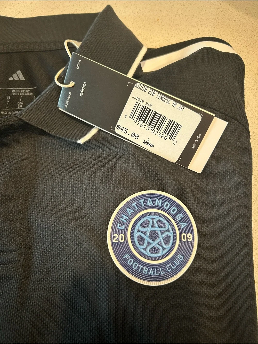 *NWT* Adidas Tiro 25 Chattanooga FC Polo Shirt ⚽️